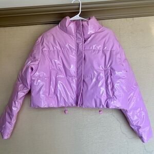 Pink Puffer Jacket